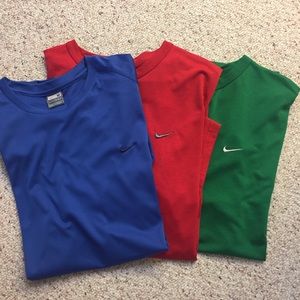 3 Nike Dri Fit Tees